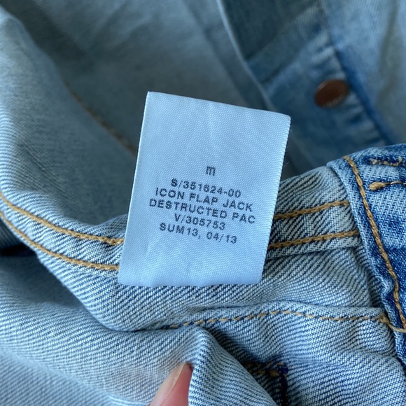 Gap 1969 Icon Flap Jack Jean Jacket - Picture 5 of 11